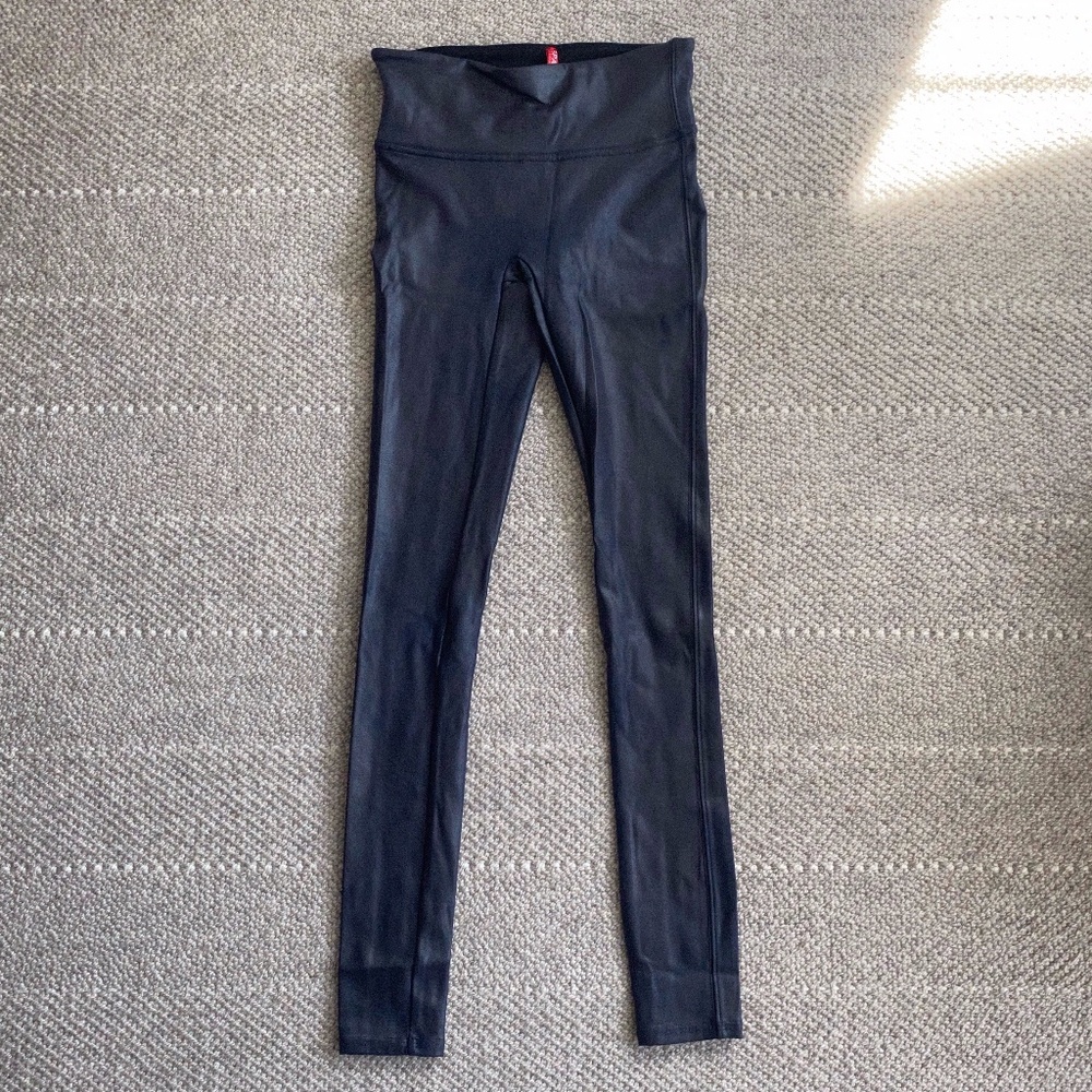 Spanx faux leather leggings